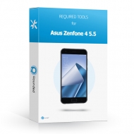 Asus Zenfone 4 (ZE554KL) Toolbox Toolbox with all the specific required tools to open the smartphone.