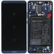Huawei Mate 10 Pro (BLA-L09, BLA-L29) Display module frontcover+lcd+digitizer+battery blue 02351RVH