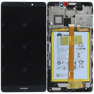 Huawei Mate 8 (NTX-L09, NTX-L29A) Display module frontcover+lcd+digitizer+battery grey 02350PJX