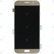 Samsung Galaxy A7 2017 (SM-A720F) Display module LCD + Digitizer gold GH97-19723B