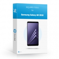 Samsung Galaxy A8 2018 (SM-A530F) Toolbox Toolbox with all the specific required tools to open the smartphone.