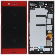 Sony Xperia XZ Premium (G8141) Display unit complete red 1307-9874