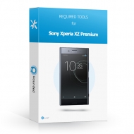 Sony Xperia XZ Premium (G8141, G8142) Toolbox Toolbox with all the specific required tools to open the smartphone.