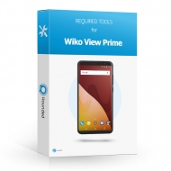 Wiko View Prime Toolbox Toolbox with all the specific required tools to open the smartphone.