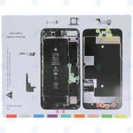 Magnetic screw mat for iPhone 8 Plus
