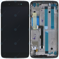 Alcatel Idol 4 (OT-6055K) Display module frontcover+lcd+digitizer dark grey F-G3630C1010_image-7