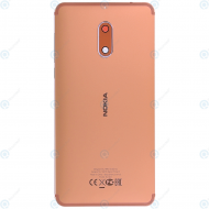 Nokia 6 Battery cover white copper 20PLEMW0017