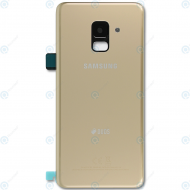 Samsung Galaxy A8 2018 Duos (SM-A530F/FD) Battery cover gold GH82-15557C