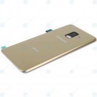 Samsung Galaxy A8 2018 Duos (SM-A530F/FD) Battery cover gold GH82-15557C_image-2