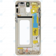 Samsung Galaxy A8 2018 (SM-A530F) Middle cover gold GH96-11295C