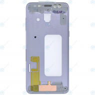 Samsung Galaxy A8 2018 (SM-A530F) Middle cover orchid grey GH96-11295B_image-1