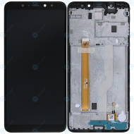 Wiko View XL Display module frontcover+lcd+digitizer black S101-ADT130-000