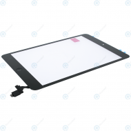 Digitizer touchpanel incl. home button and IC chip black for iPad mini, iPad mini 2