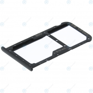 Huawei Honor 7X (BND-L21) Sim tray + MicroSD tray black 51661GHM