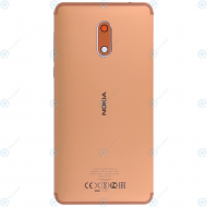 Nokia 6 Battery cover white-copper 20PLEMW0016