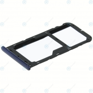 Huawei Honor 6C Pro (JMM-L22) Sim tray + MicroSD tray blue 97070SVT