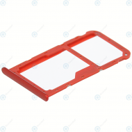 Huawei Honor 7X (BND-L21) Sim tray + MicroSD tray red