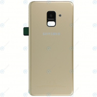 Samsung Galaxy A8 2018 (SM-A530F) Battery cover gold GH82-15551C