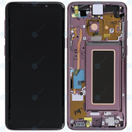 Samsung Galaxy S9 (SM-G960F) Display unit complete lilac purple GH97-21696B