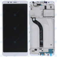 Xiaomi Redmi 5 Display module frontcover+lcd+digitizer white