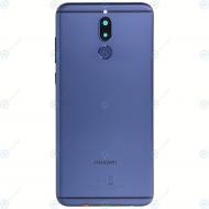 Huawei Mate 10 Lite (RNE-L01, RNE-L21) Battery cover incl. Fingerprint sensor blue 02351QCN