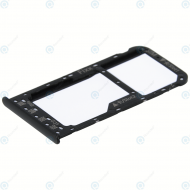 Huawei P smart (FIG-L31) Sim tray + MicroSD tray black 51661HCM
