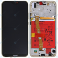 Huawei P20 Lite (ANE-L21) Display module frontcover+lcd+digitizer+battery gold 02351WRN