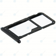 Huawei P20 Lite (ANE-L21) Sim tray + MicroSD tray midnight black 51661HKK
