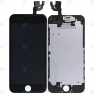Display module LCD + Digitizer with small parts grade A+ black for iPhone 6