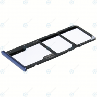 Huawei Y7 Prime 2018, Honor 7C Sim tray + MicroSD tray blue