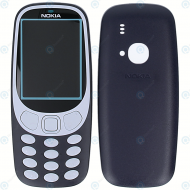 Nokia 3310 (2017) Front cover + Batery cover + Keypad dark blue
