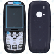 Nokia 3310 (2017) Front cover + Batery cover + Keypad dark blue_image-1
