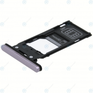 Sony Xperia XZ2 Dual (H8266, H8296) Sim tray + MicroSD tray pink 1311-3792