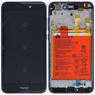 Huawei Honor 8 Lite Display module frontcover+lcd+digitizer+battery blue 02351VBP