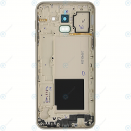 Samsung Galaxy J6 2018 (SM-J600F) Battery cover gold GH82-16866D_image-1