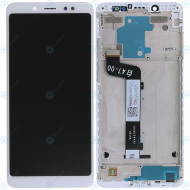Xiaomi Redmi Note 5 Display module frontcover+lcd+digitizer white