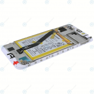 Huawei Y6 2018 (ATU-L21, ATU-L22) Display module frontcover+lcd+digitizer+battery white 02351WLK_image-2