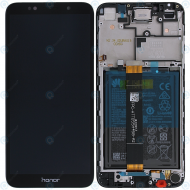 Huawei Honor 7s Display module frontcover+lcd+digitizer+battery black 02351XHS