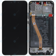 Huawei Nova 3 Display module frontcover+lcd+digitizer+battery black 02352BNM