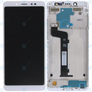 Xiaomi Redmi Note 5 Display unit complete (Service Pack) white