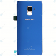 Samsung Galaxy A8 2018 (SM-A530F) Battery cover blue GH82-15551D