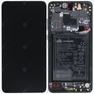 Huawei Mate 20 (HMA-L09, HMA-L29) Display module frontcover+lcd+digitizer+battery black 02352ETG