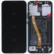 Huawei Mate 20 Lite (SNE-L21) Display module frontcover+lcd+digitizer+battery sapphire blue 02352DKM