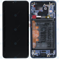 Huawei Mate 20 Pro (LYA-L09, LYA-L29, LYA-L0C) Display module frontcover+lcd+digitizer+battery midnight blue 02352GFX