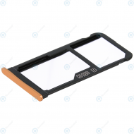 Nokia 7 Plus (TA-1046) Sim tray + MicroSD tray copper MEB2N02019A