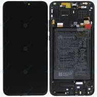 Huawei Honor 8X Display module frontcover+lcd+digitizer+battery black 02352DWX
