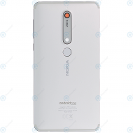 Nokia Nokia 6.1 (TA-1043) Battery cover white iron 20PL2WW0006