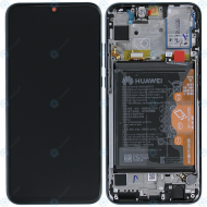 Huawei Honor 10 Lite (HRY-LX1) Display module frontcover+lcd+digitizer+battery midnight black 02352GWN