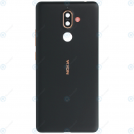 Nokia 7 Plus (TA-1046, TA-1055) Battery cover black cooper