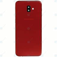 Samsung Galaxy J6+ Duos (SM-J610F) Battery cover red GH82-17868B